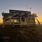 Education centre at twilight - a great place to be based!
